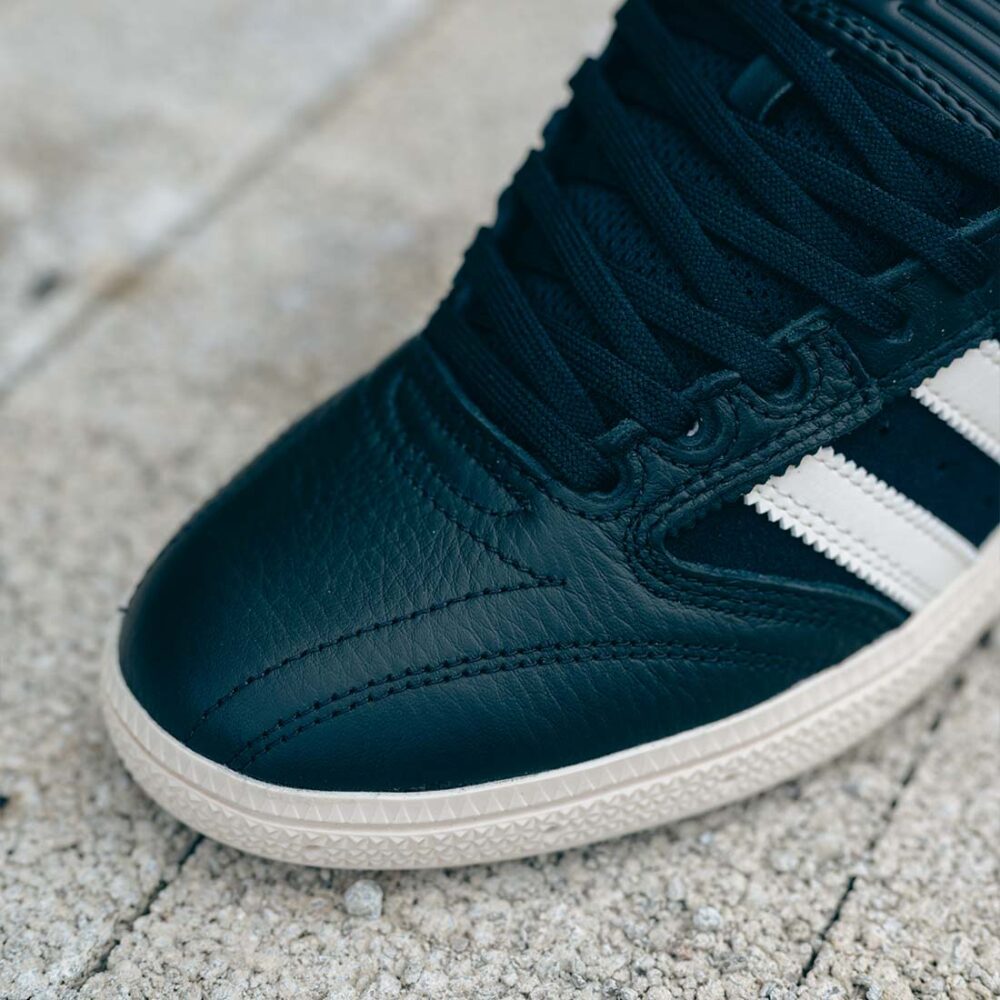 Adidas Busenitz Skate Shoes - Core Black/Chalk White/Gold