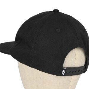 Beyond Medals Baekkel Unstructured Snapback Cap - Black