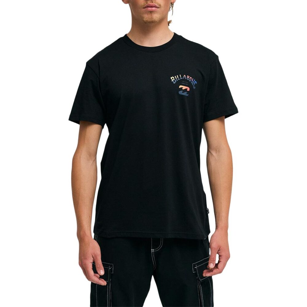 Billabong Arch Fade S/S T-Shirt - Black