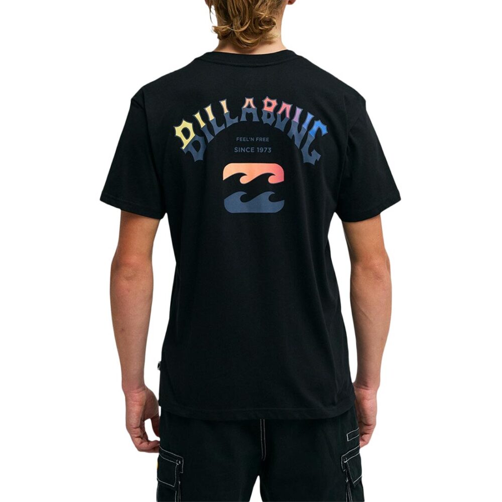 Billabong Arch Fade S/S T-Shirt - Black