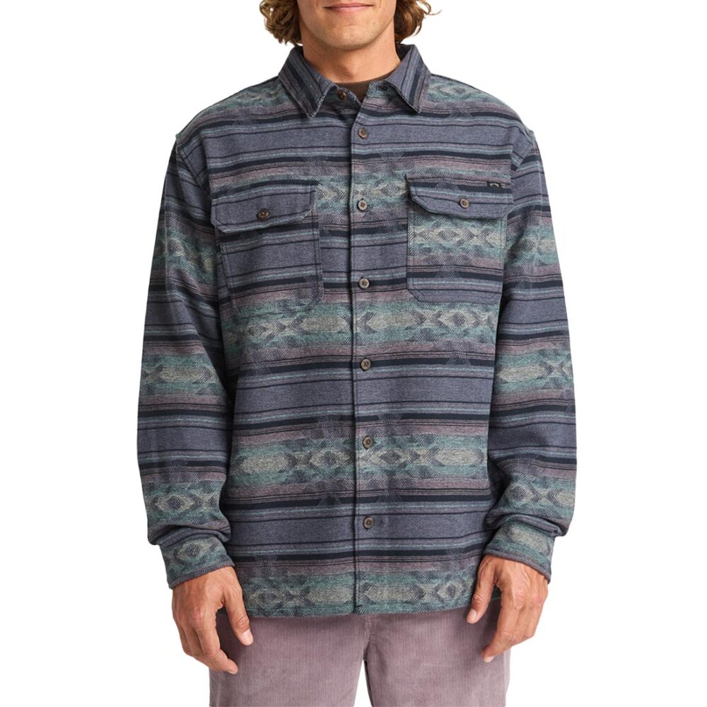 Billabong Offshore Flannel Shirt - Ombre Blue