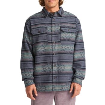 Billabong Offshore Flannel Shirt - Ombre Blue