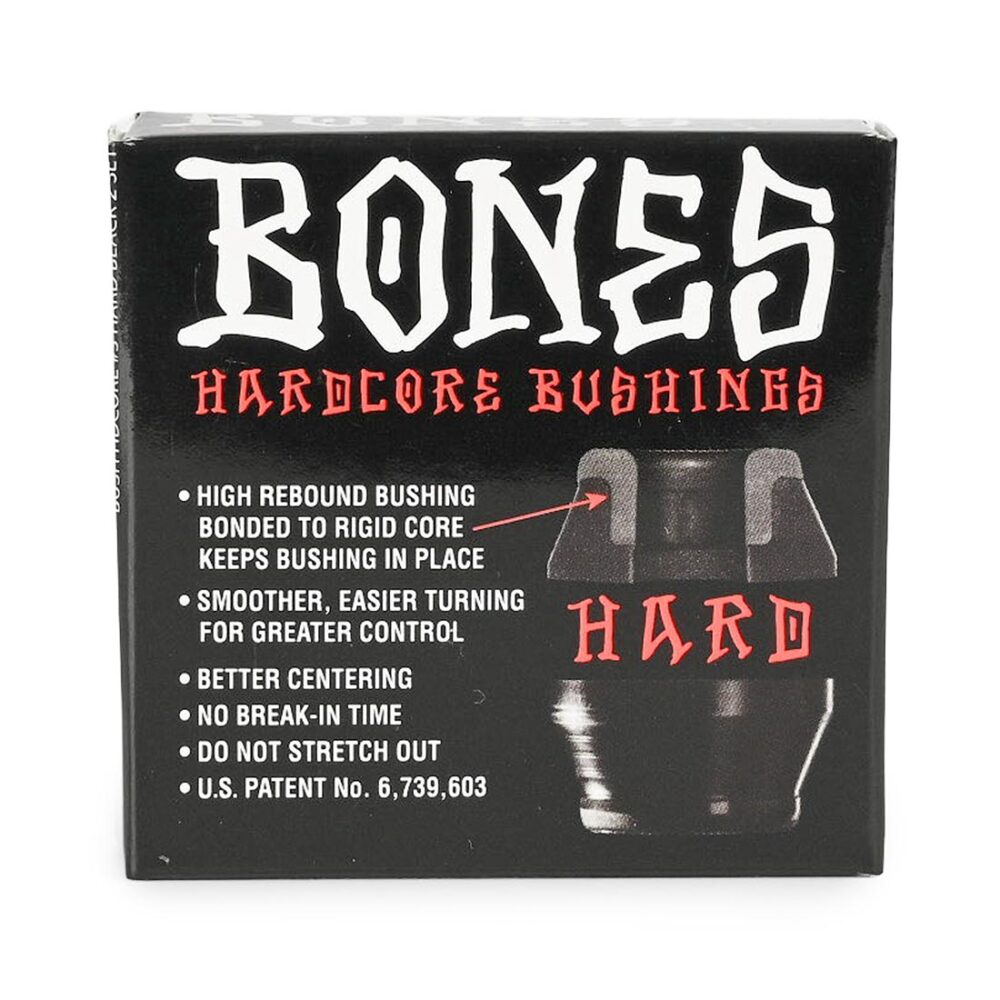 Bones Hardcore Hard Skateboard Truck Bushings - Black Pack
