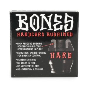 Bones Hardcore Hard Skateboard Truck Bushings - Black Pack
