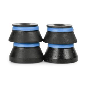 Bones Hardcore Soft Skateboard Truck Bushings - Black Pack