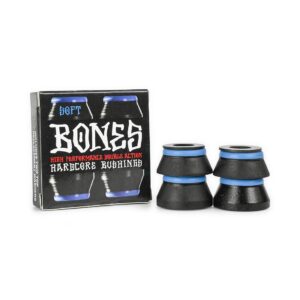 Bones Hardcore Soft Skateboard Truck Bushings - Black Pack