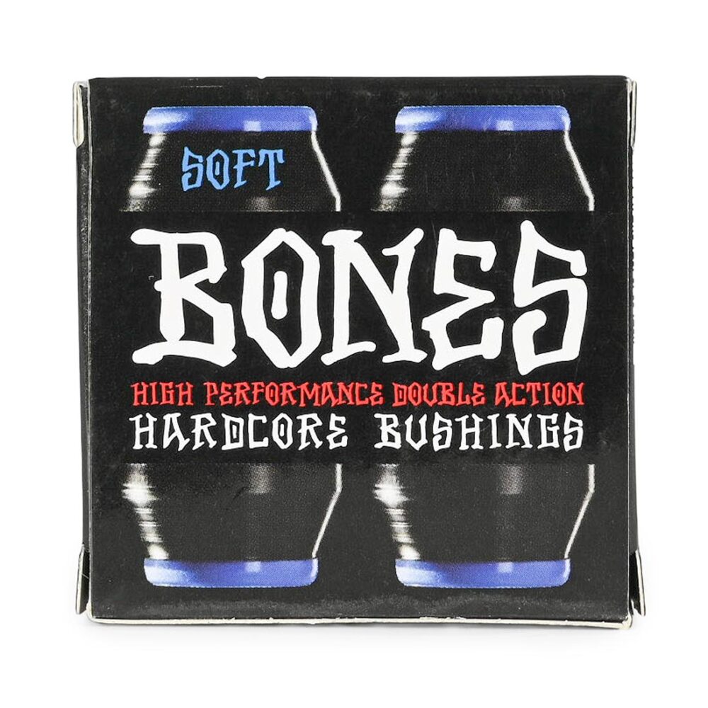 Bones Hardcore Soft Skateboard Truck Bushings - Black Pack