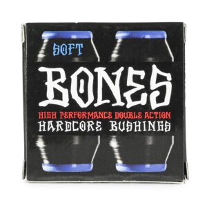 Bones Hardcore Soft Skateboard Truck Bushings - Black Pack