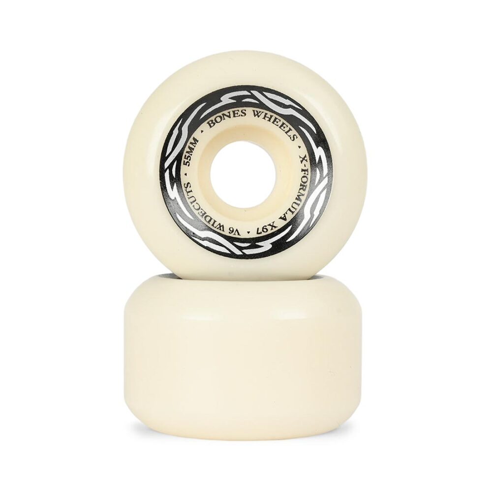 Bones X-Formula V6 Widecut 97a 55mm Skateboard Wheels (SP26)