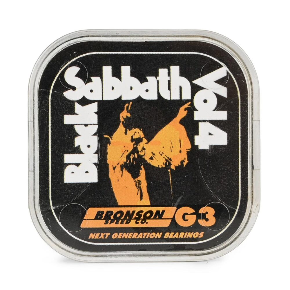 Bronson Speed Co x Black Sabbath G3 Bearings