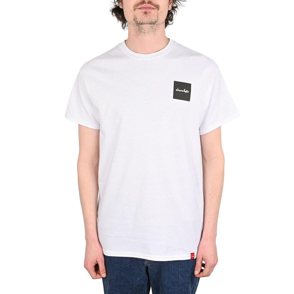Chocolate Skateboards OG Square S/S T-Shirt - White