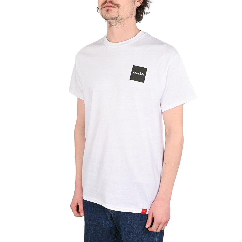 Chocolate Skateboards OG Square S/S T-Shirt - White