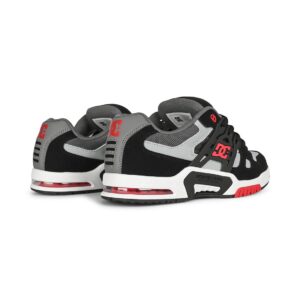 DC AT-2 Skate Shoes - Black/Grey/Red