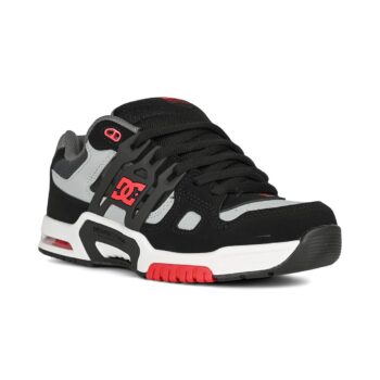 DC AT-2 Skate Shoes - Black/Grey/Red