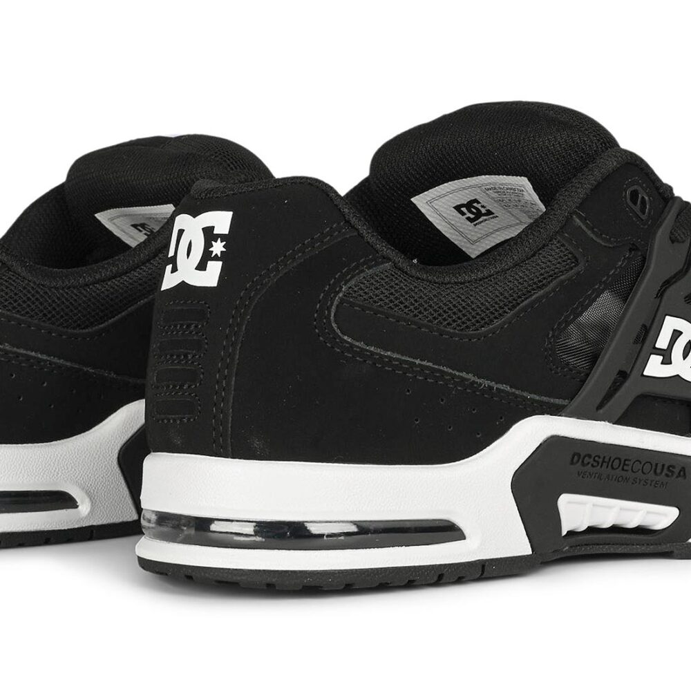 DC AT-2 Skate Shoes - Black/White