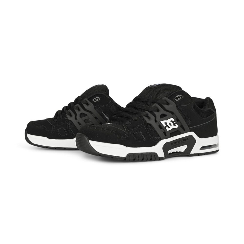 DC AT-2 Skate Shoes - Black/White