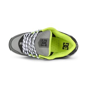 DC AT-2 Skate Shoes - Grey/Black/Lime