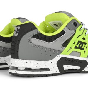DC AT-2 Skate Shoes - Grey/Black/Lime