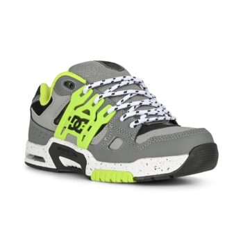 DC AT-2 Skate Shoes - Grey/Black/Lime
