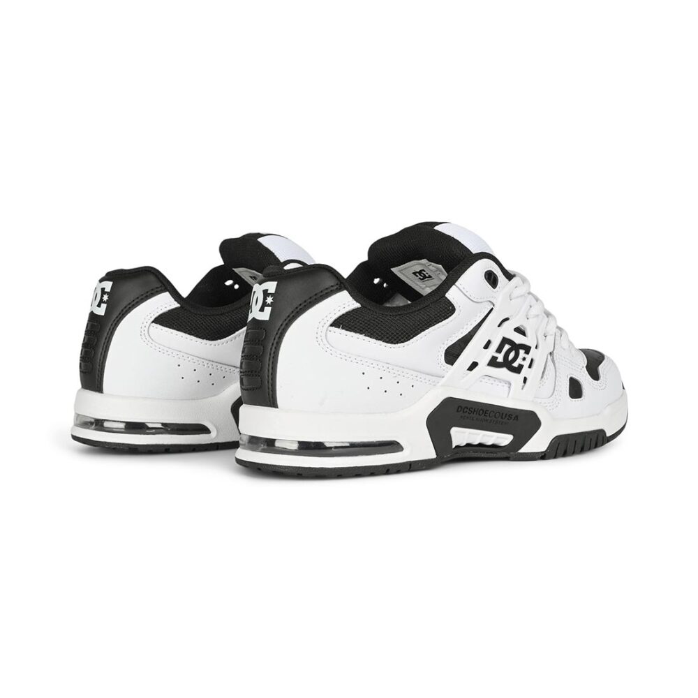 DC AT-2 Skate Shoes - White/Black/White