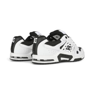 DC AT-2 Skate Shoes - White/Black/White