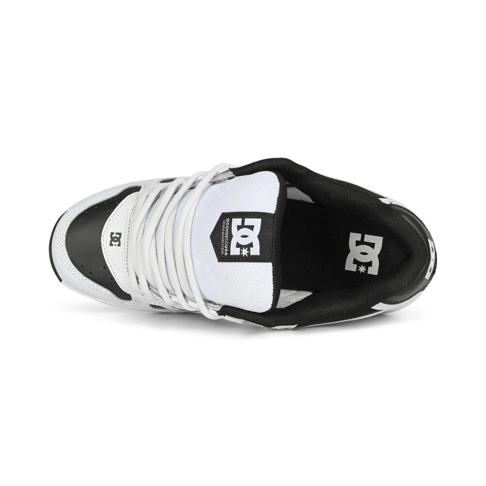 DC AT-2 Skate Shoes - White/Black/White