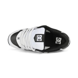 DC AT-2 Skate Shoes - White/Black/White