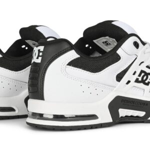 DC AT-2 Skate Shoes - White/Black/White