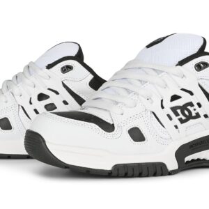 DC AT-2 Skate Shoes - White/Black/White