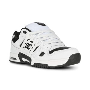 DC AT-2 Skate Shoes - White/Black/White