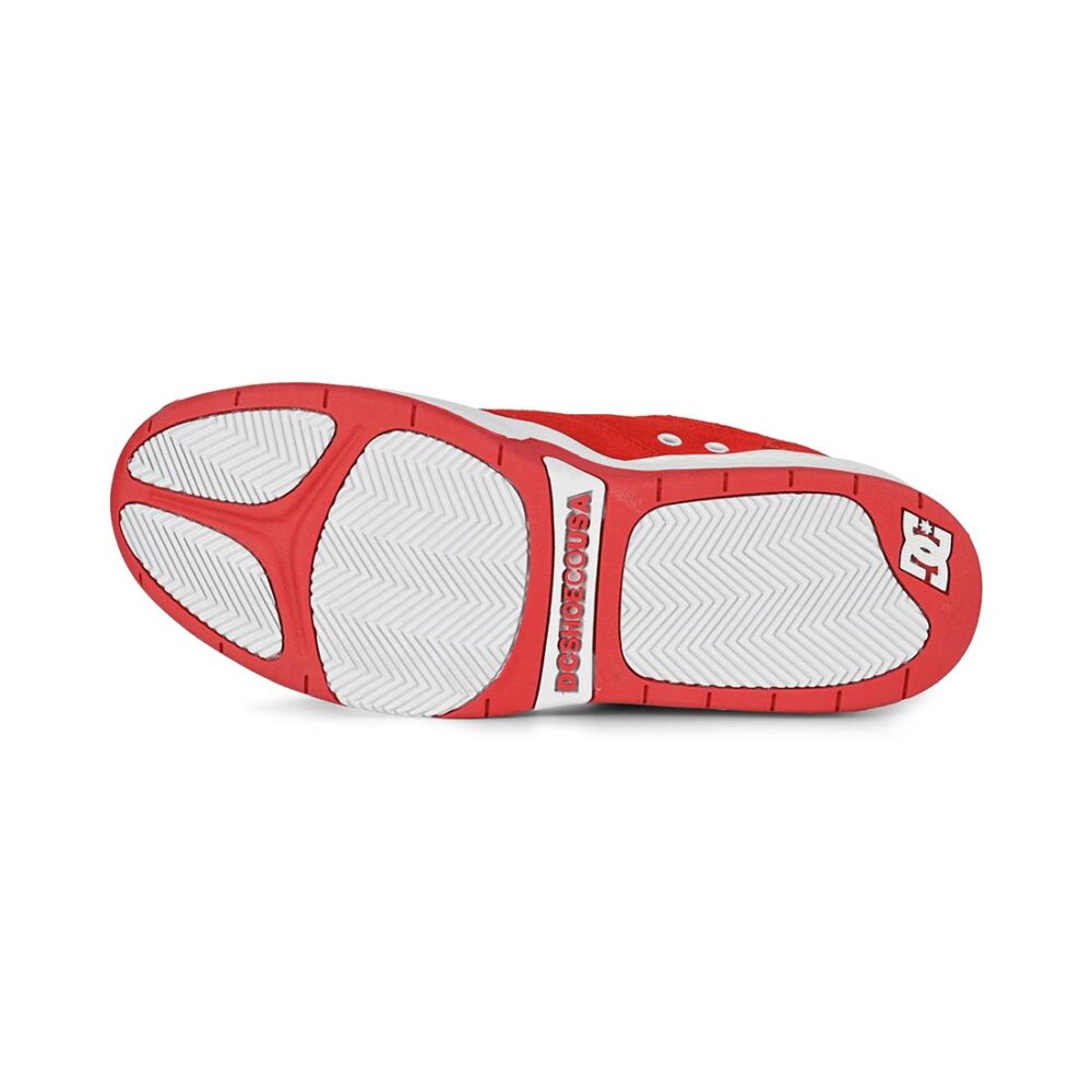 DC Ascend LE Skate Shoes - Red/White