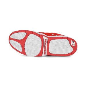 DC Ascend LE Skate Shoes - Red/White