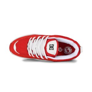 DC Ascend LE Skate Shoes - Red/White