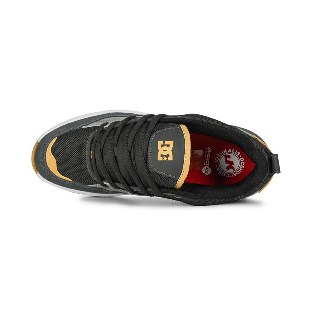 DC Ascend S Skate Shoes - Dark Grey/Grey/Tan