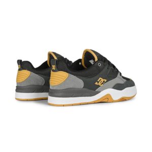 DC Ascend S Skate Shoes - Dark Grey/Grey/Tan