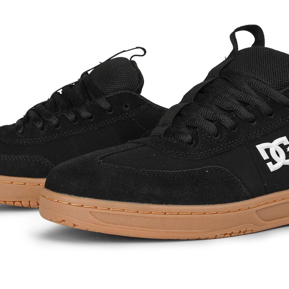 DC Astrix S Skate Shoes - Black/Gum/White