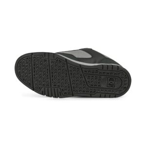 DC Coiler Skate Shoes - Dark Grey/Grey/Red