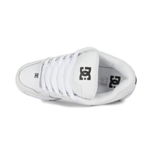 DC Coiler Skate Shoes - White/Black/Gum