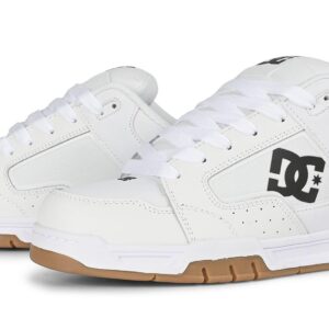 DC Coiler Skate Shoes - White/Black/Gum