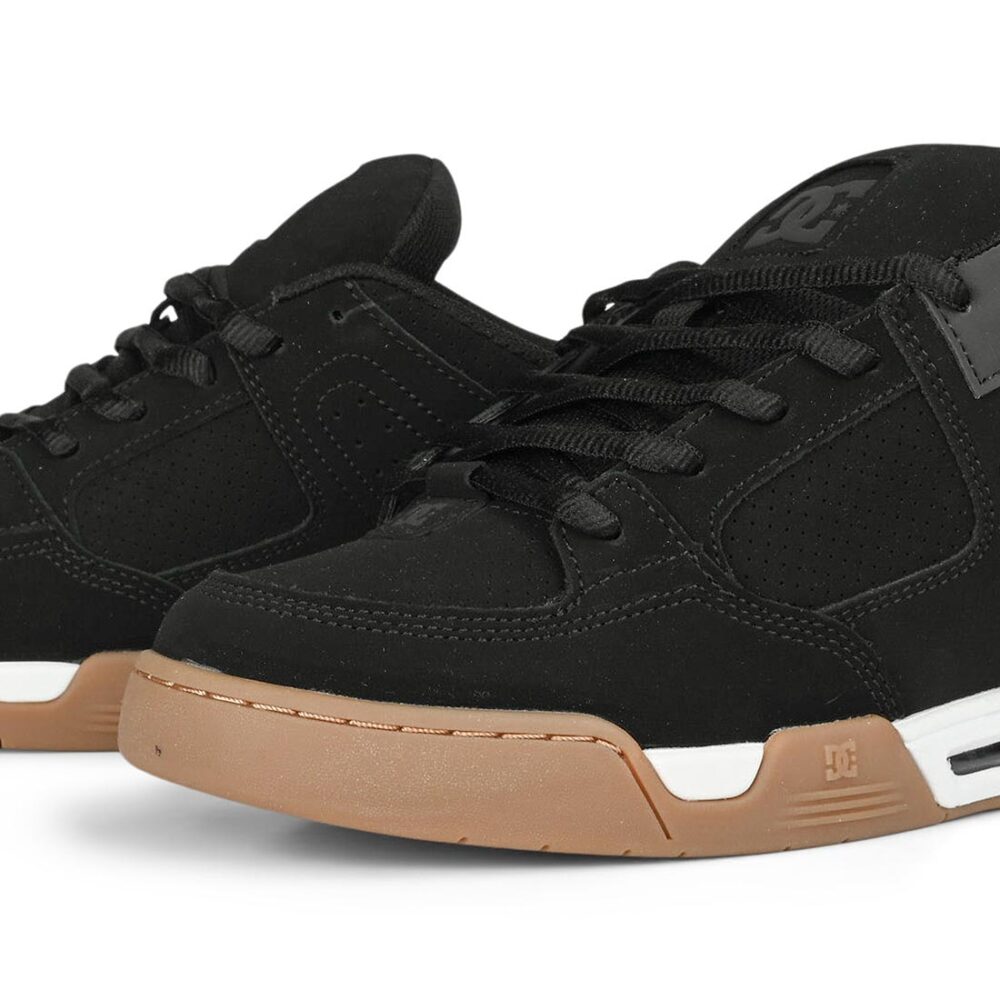 DC Command Skate Shoes - Black/Gum