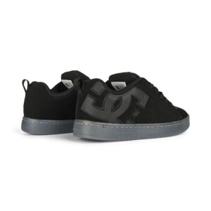 DC Court Graffik SE Skate Shoes - Black/Grey/Black Reflective
