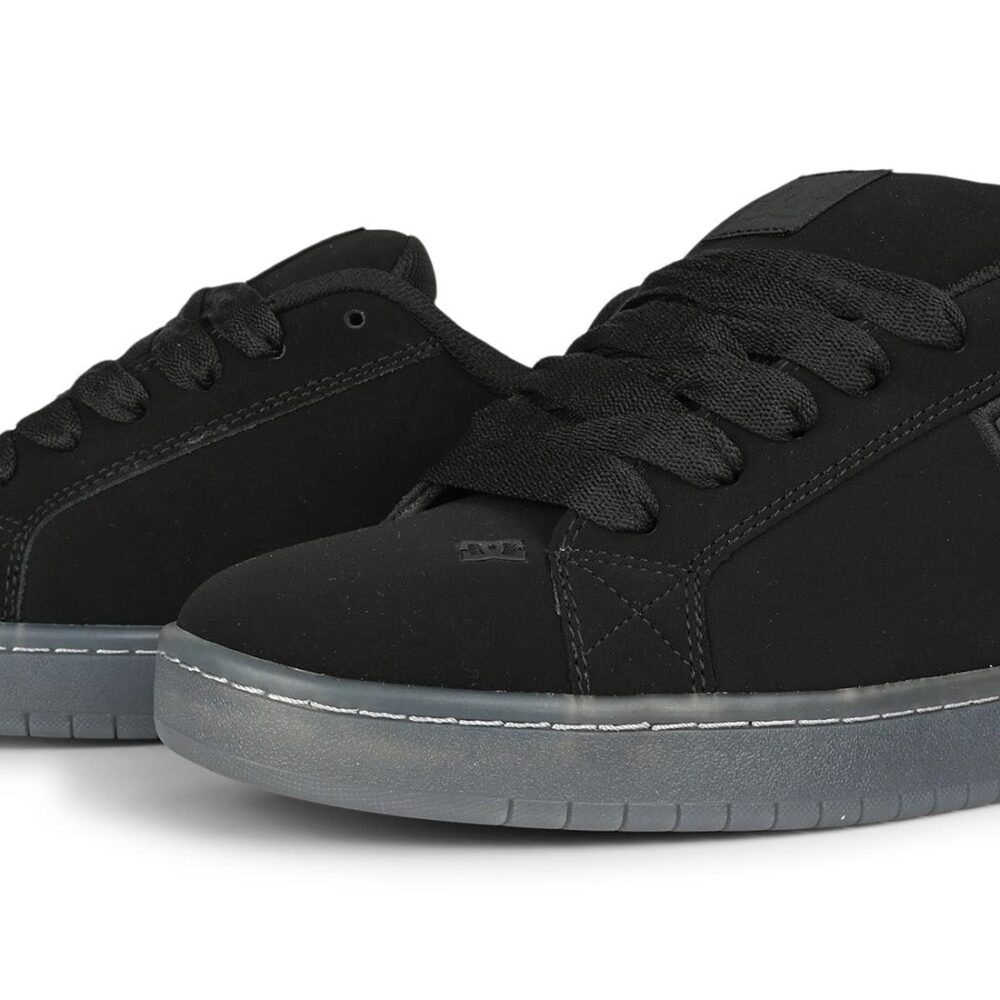 DC Court Graffik SE Skate Shoes - Black/Grey/Black Reflective