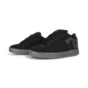 DC Court Graffik SE Skate Shoes - Black/Grey/Black Reflective
