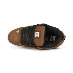 DC Court Graffik SE Skate Shoes - Brown/White