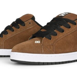 DC Court Graffik SE Skate Shoes - Brown/White