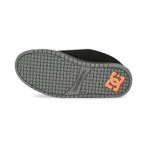 DC Court Graffik Skate Shoes - Black/Orange