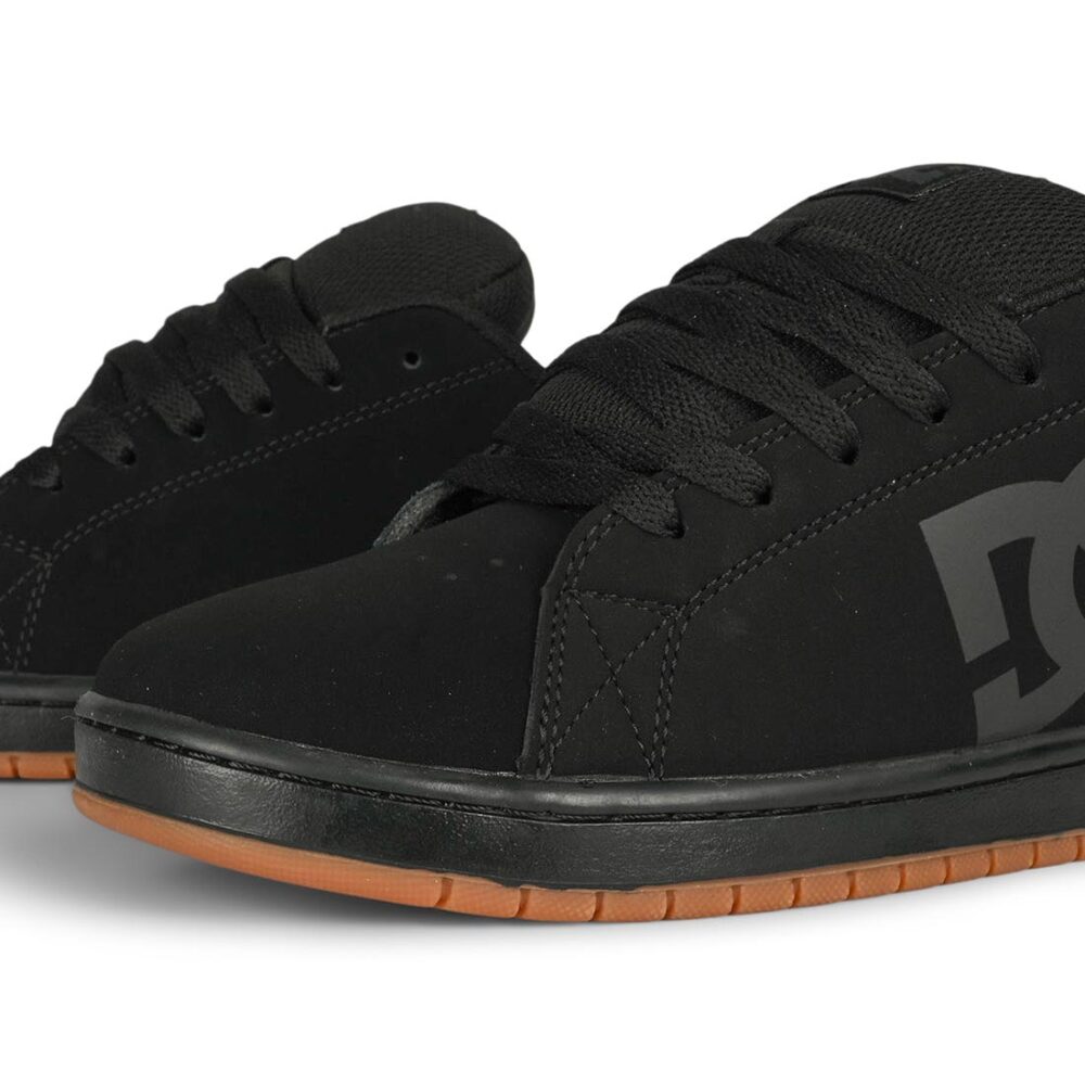 DC Gaveler Skate Shoes - Black/Gum