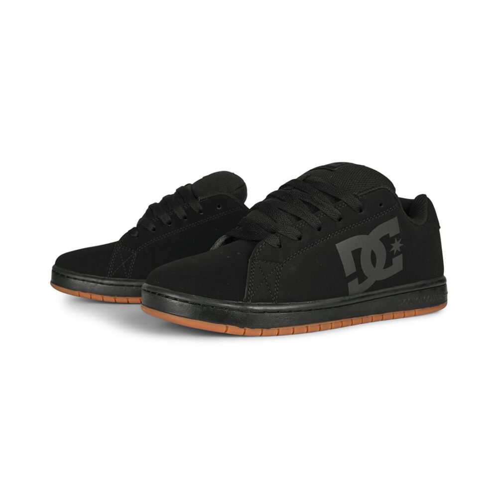 DC Gaveler Skate Shoes - Black/Gum
