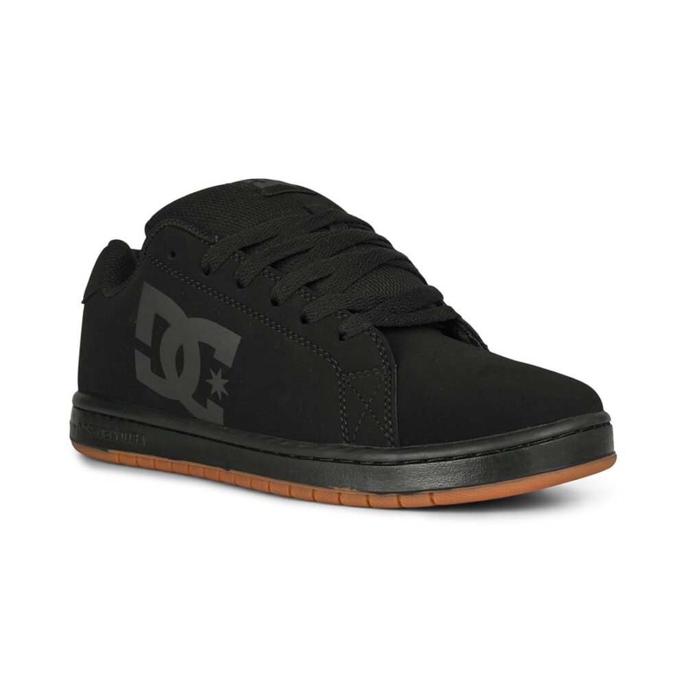 DC Gaveler Skate Shoes - Black/Gum