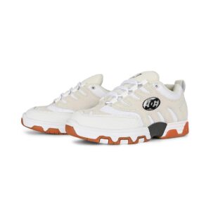 DC Hybrid OG Skate Shoes - Grey/White